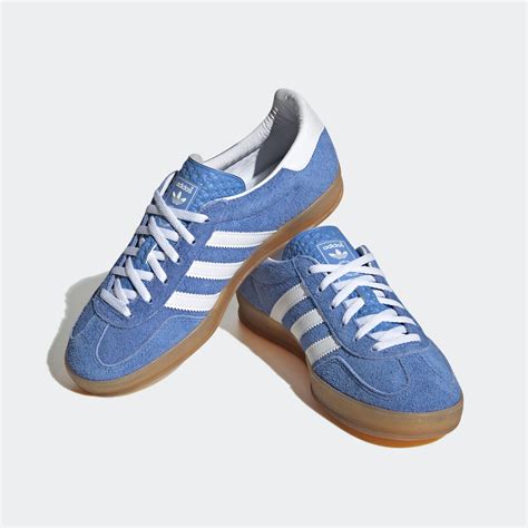 gazelle indoor blue fusion cloud white gold metallic
